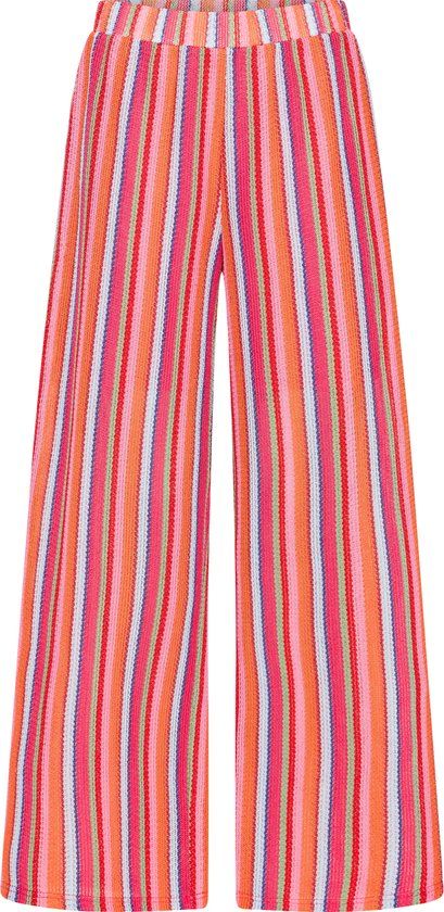 ICHI Broek Ihlibella Pa 20125667 900005894 Multi Stripe Dames Maat - M