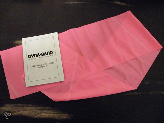 Body Works Dyna Band Lichte Weerstandsband - 90 cm - Roze