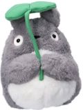 SEMIC Ghibli My Neighbor Totoro Pluche - Big Totoro with Leaf (21cm)