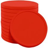 CombiCraft Blanco Recycle Munt Aardappelzetmeel Rood Ø 29mm 500 Stuks