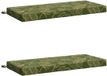 vidaXL - Coussin de banc - SOEST - 2 pièces - 100% Polyester - Design feuille
