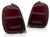 Viking Choice Mini Achterlichten - Mini Cooper F55 F56 F57 2014-2017 - 6-polig - LED - rood smoke