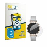 BROTECT Screenprotector 3 Stuks voor Huawei Watch GT 7 (41 mm) Beschermglas Transparant