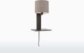 GOOD&MOJO Wandlamp Andes - Bamboe Zwart/Taupe - 19x24x36cm