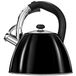 Smile MCN14/C Inductie-waterkoker, theepot met pijp, alle soorten keukens, 3 l, roestvrij staal, koelende handgreep, zwart