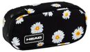 Astra | Trousse "Head Daisy", noir, compact, spacieux, élégant