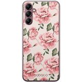 ERT GROUP mobiel telefoonhoesje voor Samsung A14 4G/5G origineel en officieel erkend Babaco patroon Flowers 013