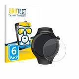 BROTECT Screenprotector 6 Stuks voor Motorola Moto Watch 2026 Beschermglas transparant