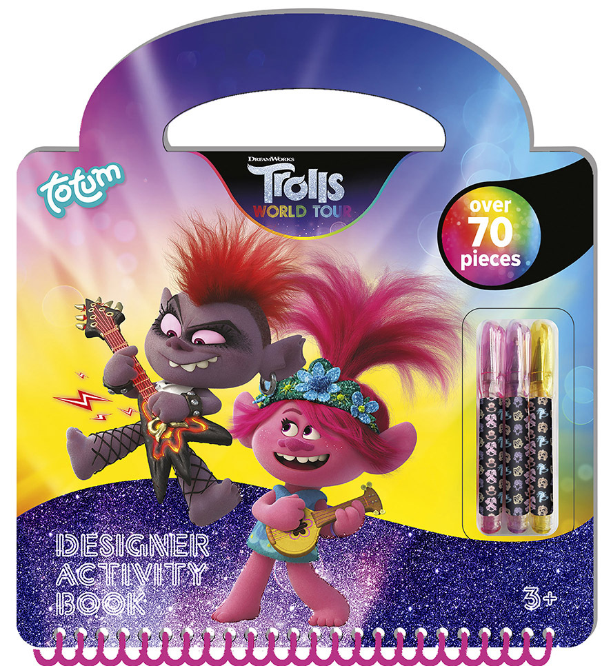 Totum Trolls Designer Activity Book