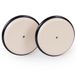 babybay Rollenset met rubberen coating voor leertoren Littlefoot, beige gelakt