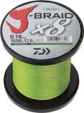 Daiwa J-Braid X8 Gevlochten Vislijn 3000m 0.16mm Chartreuse