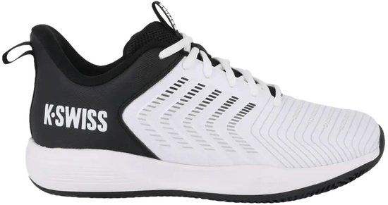 K-Swiss Ultrashot Light Clay Heren Tennisschoen Wit/Zwart