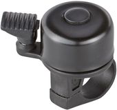 Unyqoos® Sonnette de vélo noire en aluminium avec son clair