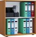 VCM Houten bureaustandaard archiefkast boekenplank Lona 2f Beuken