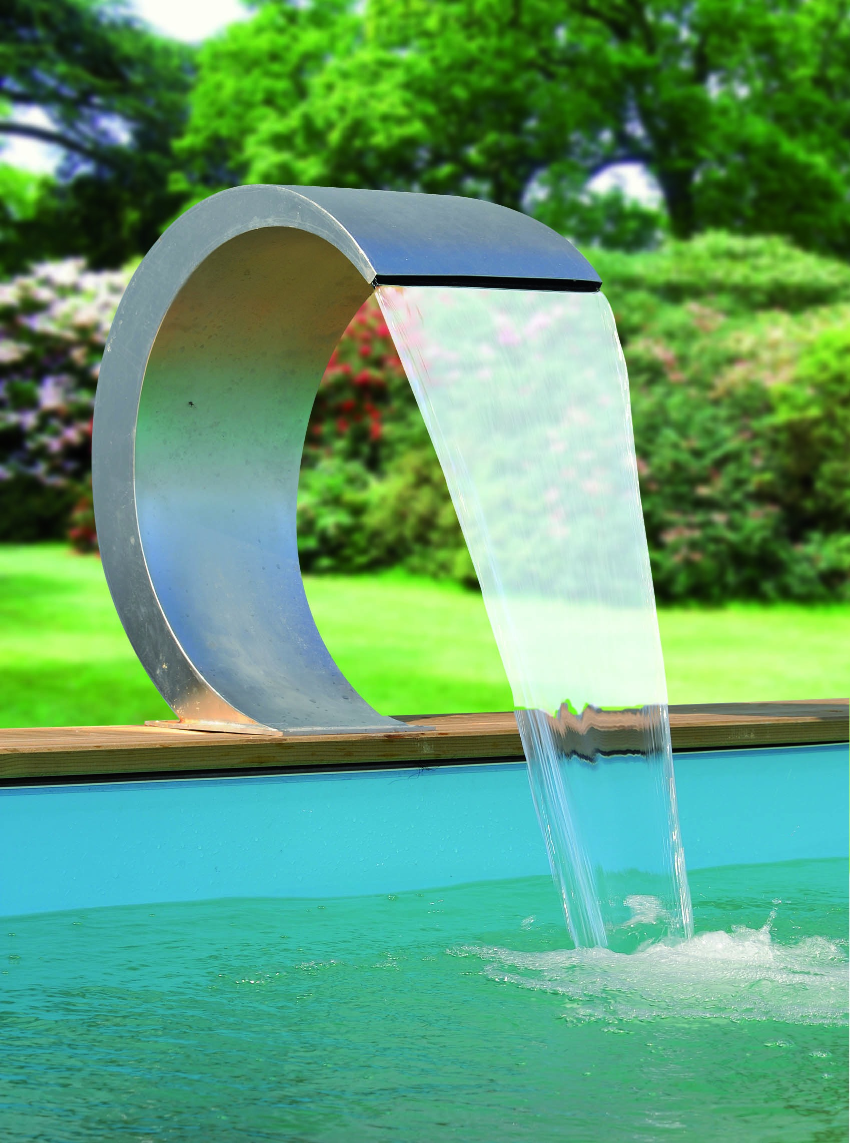 Ubbink Mamba RVS Waterval - INOX 316L - Zilver