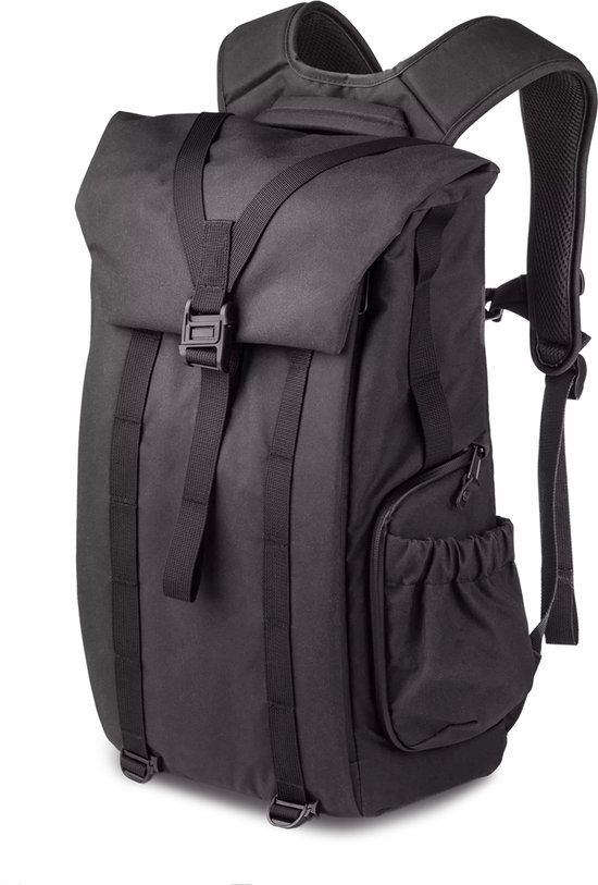 Wotancraft Pilot rugzak - 18L - Zwart