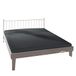 Bassetti Hoeslaken Uni E1/556 titanium katoen/elastaan, afmetingen: 90cm x 190cm, 100cm x 220cm, 9302333