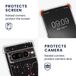 kwmobile telefoonhoesje geschikt voor Google Pixel 7 Pro - Hoesje met telefoonkoord - Back cover voor smartphone - Case in poederroze / donkerbruin / transparant