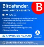 Bitdefender Small Office Security - 20 Installations - 1 Year
