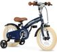 Deryan Luxe Kinderfiets 12 inch - 3 in 1 - loopfiets Blauw