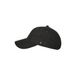 Hatland - Yim - Katoenen wax baseball cap - Zwart - Maat L - Unisex