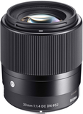 Sigma 30mm F1.4 DC DN - Black - Camera Lens