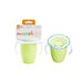 Munchkin Miracle 360 babybekers, drinkbeker voor kinderen, trainingsbeker, lekvrij, waterfles, 207 ml, 6 maanden, 2 stuks, groen