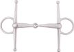 BR Enkel Gebroken Kneveltrens Massief RVS 18 mm - 13,5