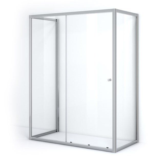 Maxaro Douchecabine Ruby Allure Helder 170x80cm met Schuifdeur