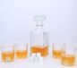 Ensemble cadeau carafe à whisky/eau sans marque - 900 ml - incluant 4 verres et 9 glaçons