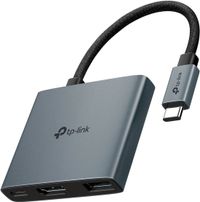 TP-Link UH3020C interface hub USB Type-C 5000 Mbit/s Grijs