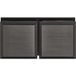 Häfele Porte-verre 180 ° H2226 laiton graphite-noir