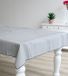 Merkloos Tafelkleed voor buiten - grijs - rond - D160 cm - tafelzeil
