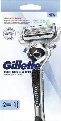 Gillette SkinGuard Sensitive - Flexball - - Scheersysteem - 1 Handvat - 1 Navulmesjes