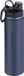 NOMAD® Drinkfles 750 ml | RVS Waterfles | Donkerblauw | Dubbele Draaidop en Draagring | Geïsoleerde Metalen Thermosfles