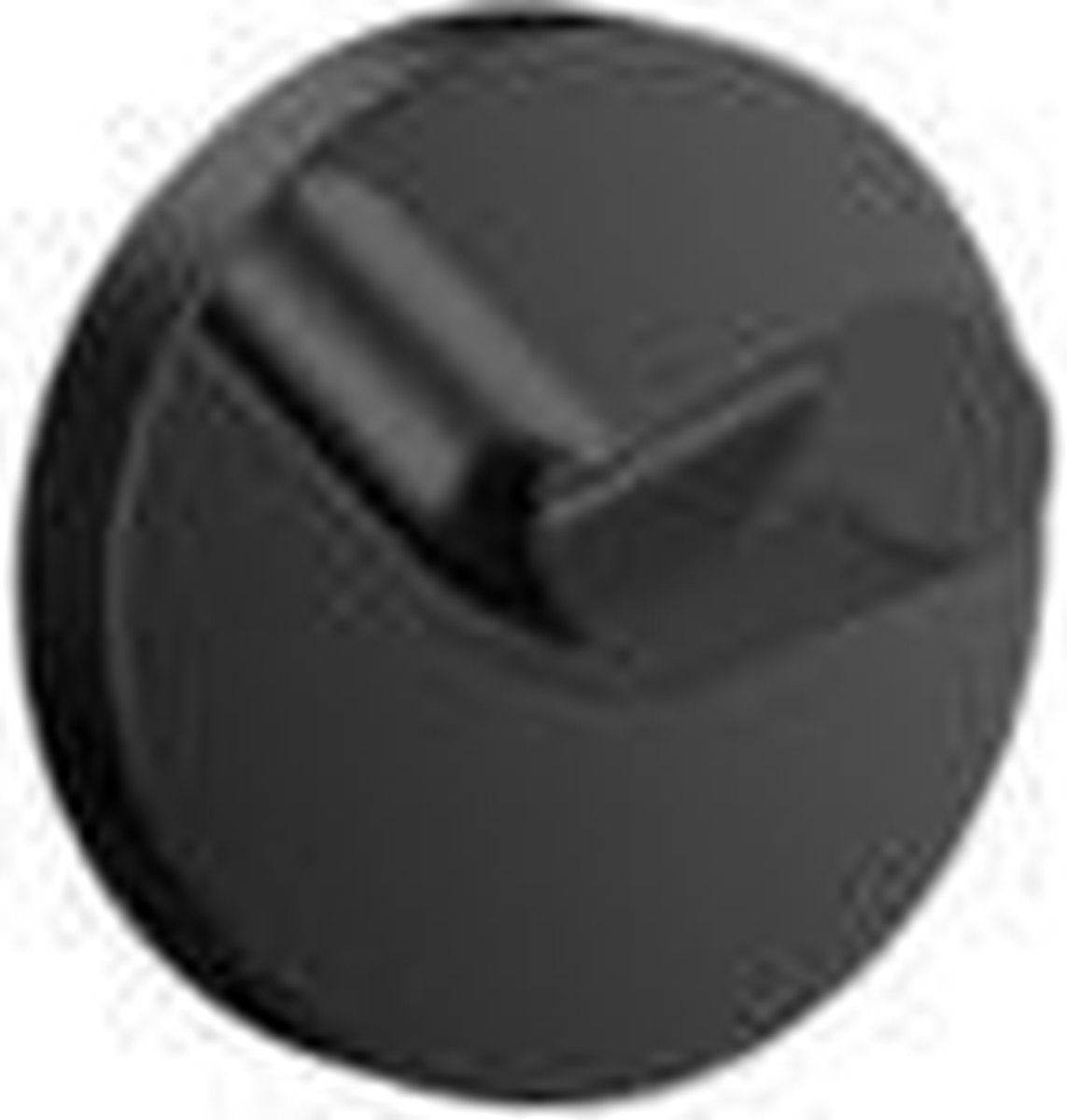 Emco Round haak zwart