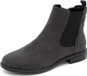 Jana Dames Chelseaboot 25369-207 Donkergrijs - Wijdte H - Maat 42