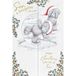 Me To You Bear Zoon & schoondochter Pop Up Kerstkaart