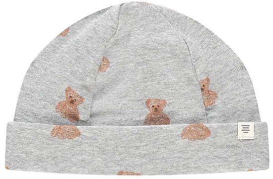 A Tiny Story Mutsje - Maat 50/56 - Light Grey Melange