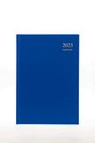 Collins Essentieel A4 dag tot pagina met afspraken 2023 dagboek - blauw