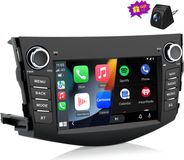 Junsun Android 15 autoradio met 2+64 GB geheugen, 7-inch scherm, geschikt voor Toyota RAV4 (2006-2012), met GPS-navigatie, Bluetooth, Wi-Fi, DAB+, stuurwielbediening, USB-poort, RDS en FM-radio