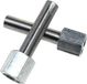 Bol Trimmer Adapter - Pièce de rechange pour tondeuse à gazon - Entretien de pelouse - Lot de 2 pièces - 5,89 x 1,6 cm - Noir