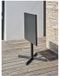 CITY GARDEN Louise Vouwbistrotafel 70x70 cm Antraciet