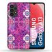 Beschermhoes Samsung Galaxy A13 Beschermhoes, textuur, cement, violet
