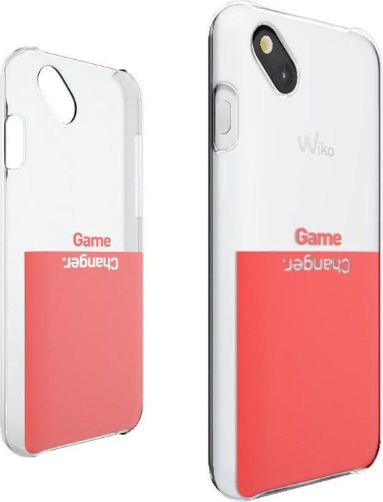 Wiko Game Changer Transparant;Rood