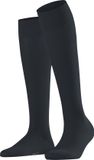 FALKE Cotton Touch Kniekousen Dames Grijs Maat 35-38