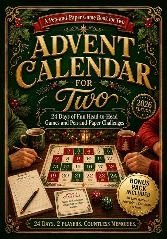 Advent Libri GmbH The Christmas Countdown Collection- Advent Calendar for Two