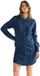 Wrangler Robe Manches Longues Bleu M