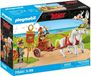 PLAYMOBIL Astérix: Chariot romain avec chevaux, Brutus, 2 figurines, 31 pièces