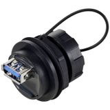 TRU COMPONENTS TC-12770416 USB 3.0 inbouw doorvoer 1 stuk(s)